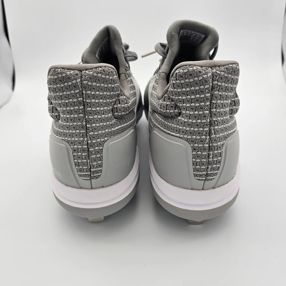 Adidas Ultraboost DNA 5.0 Baseball Cleats 'Grey White' Men's Size 15